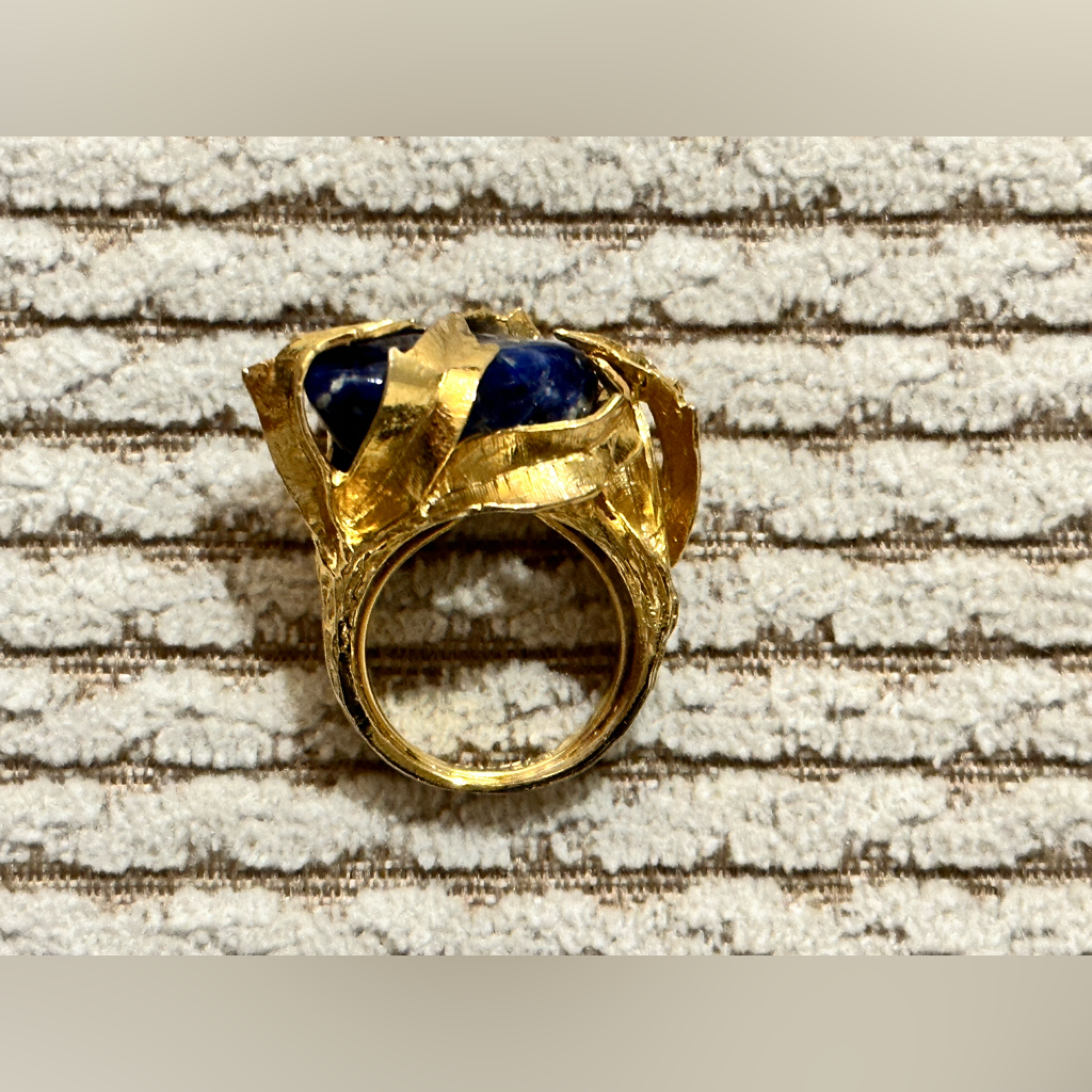 Vintage Cellini Gold Tone Ring